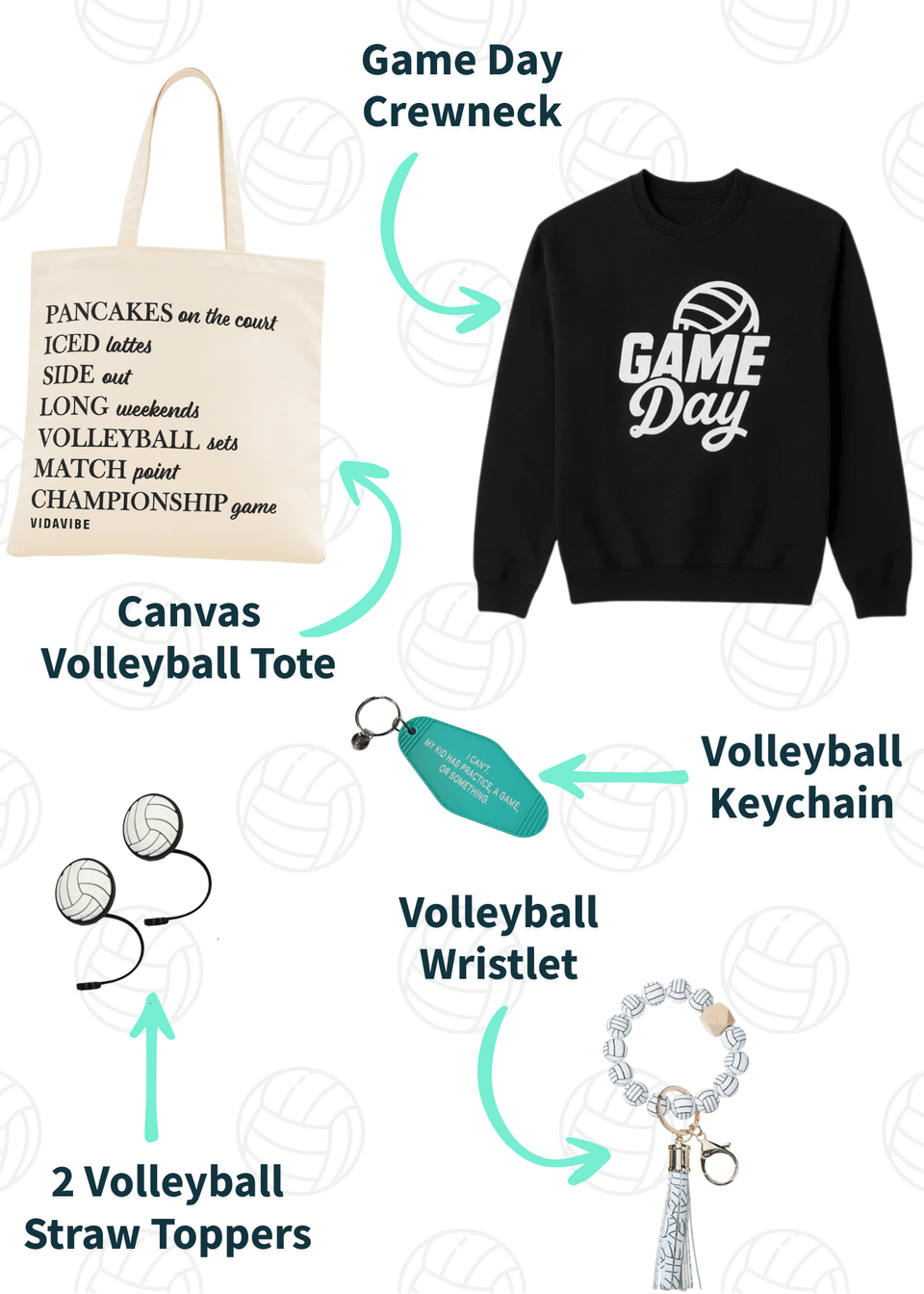 Volleyball Fan Gift Bundle